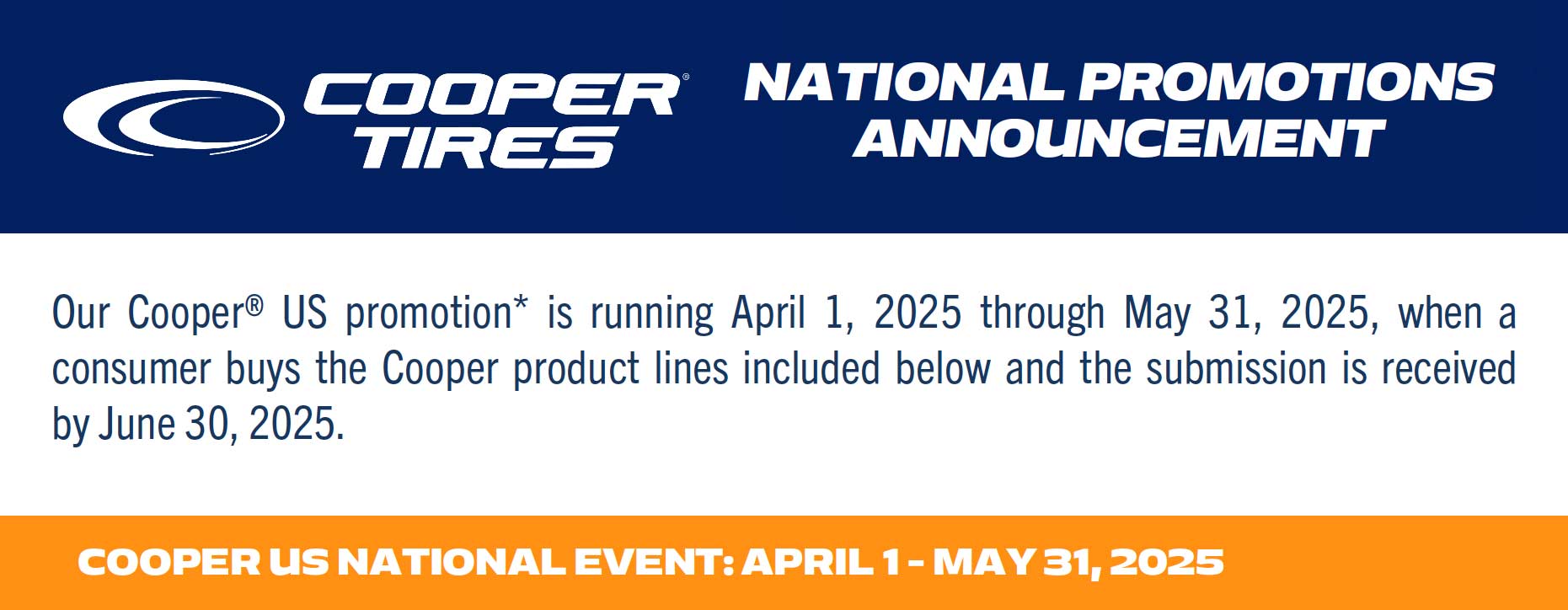 Cooper Spring 2025 Special